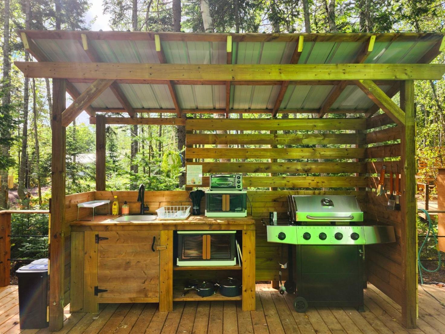 Estrella Glamping Hotel Caraquet Eksteriør billede