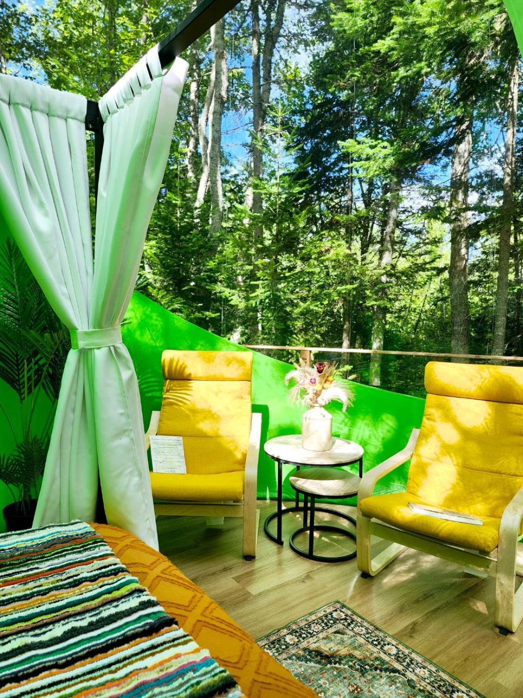 Estrella Glamping Hotel Caraquet Eksteriør billede